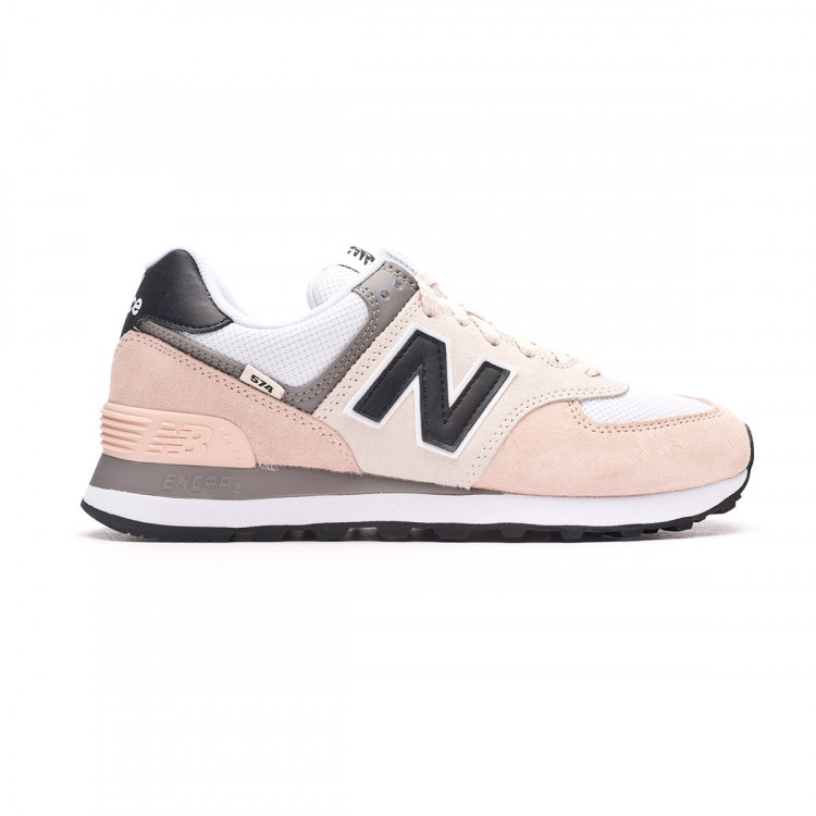 new balance 574 peach
