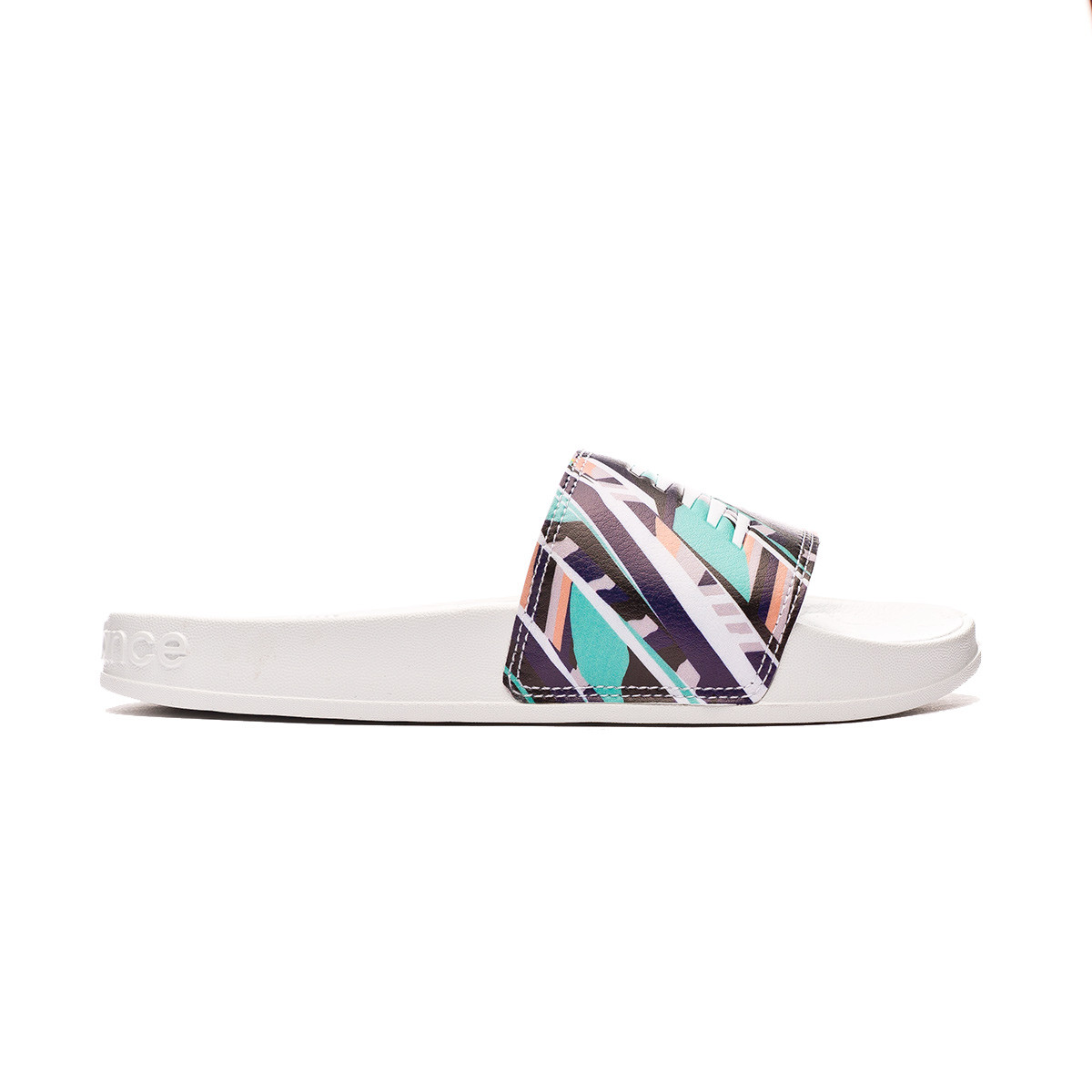 Chanclas New Balance Lifestyle Mujer White - Fútbol Emotion