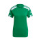 Camiseta Squadra 21 m/c Mujer Green-White
