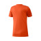 Camiseta Squadra 21 m/c Mujer Orange-White