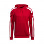 Squadra 21 Hoody-Power Red-White