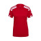 Camiseta Squadra 21 m/c Mujer Power Red-White