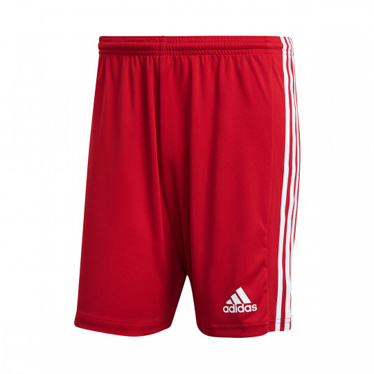 Pantalón corto adidas Squadra 21 Niño Team Power red-White - Fútbol Emotion