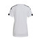 Camiseta Squadra 21 m/c Mujer White-Black