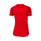 Camiseta Academy 21 Training m/c Mujer University Red-White-Gym Red