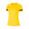 Camiseta Academy 21 Training m/c Mujer Tour Yellow-Black-Anthracite