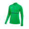 Sudadera Academy 21 Drill Top Mujer Light Green Spark-White-Pine Green