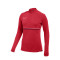 Sudadera Academy 21 Drill Top Mujer University Red-White-Gym Red