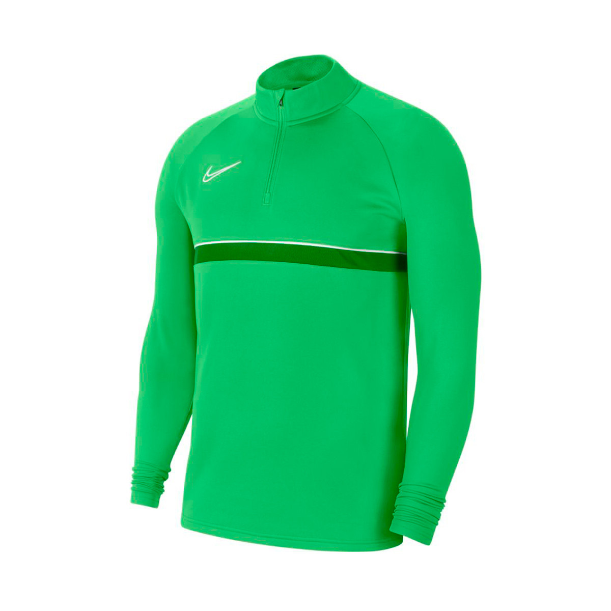 Dictadura Vástago Decir la verdad Sudadera Nike Academy 21 Drill Top Niño Light Green Spark-White-Pine Green  - Fútbol Emotion