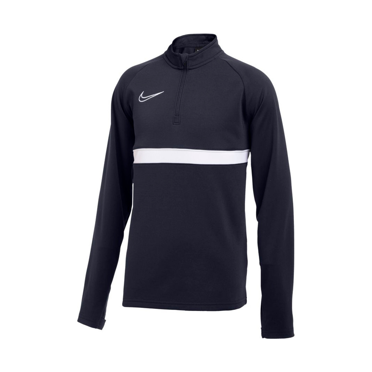 caridad España En la actualidad Sudadera Nike Academy 21 Drill Top Niño Obsidian-White - Fútbol Emotion