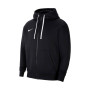 Team Club 20 hoodie met volledige rits Niño-Zwart-Wit