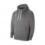 Team Club 20 Hoodie Charcoal heather-White