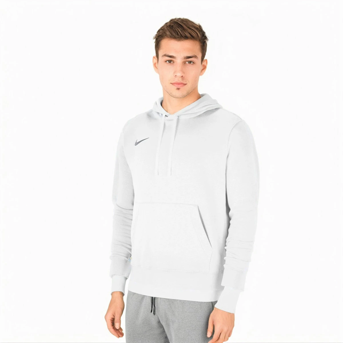 Sweatshirt Nike Team Club 20 hoodie Wit Wit Futbol Emotion