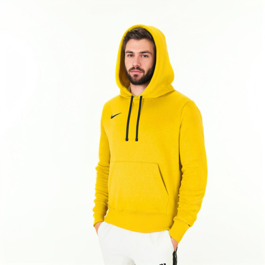 nike hoodie yellow and black