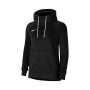 Team Club 20 Full-Zip Hoodie Mulher-Black-White