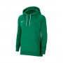Team Club 20 Hoodie Mujer Pine Green-White