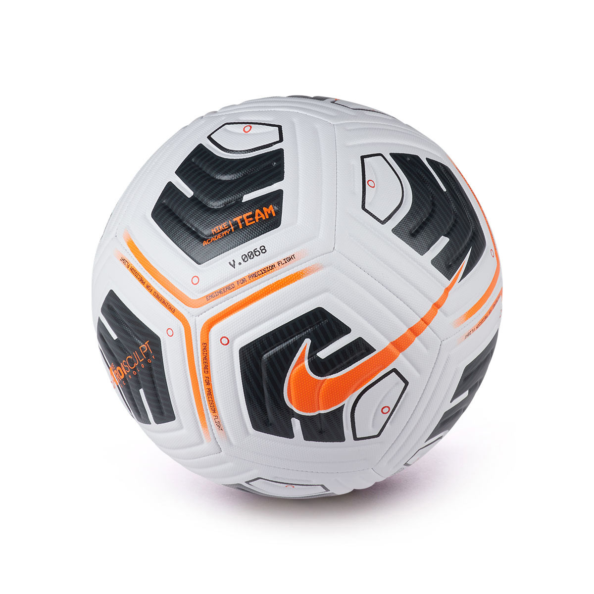 revelación Discreto mínimo Balón Nike Academy Team IMS White-Black-Total Orange - Fútbol Emotion