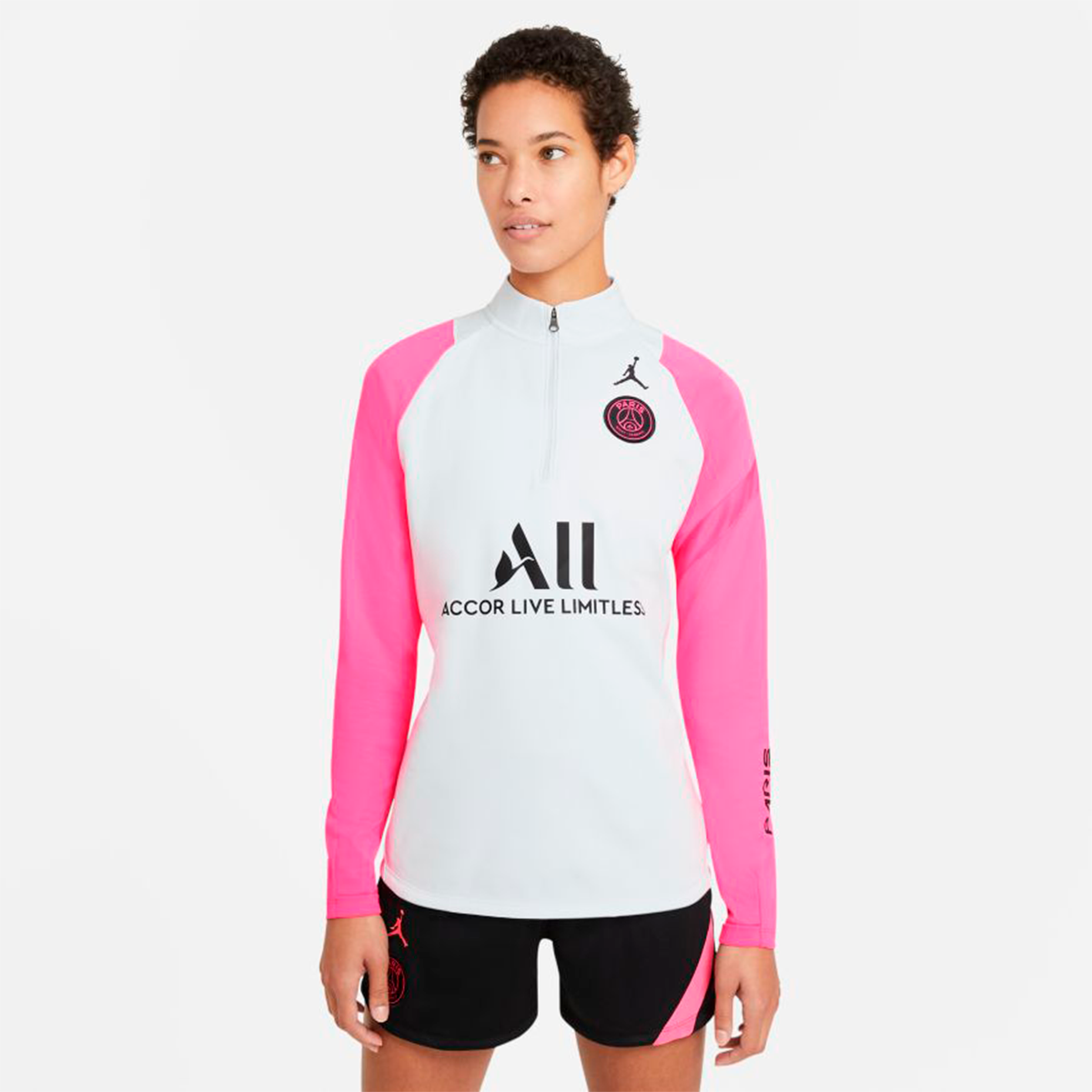 Felpa paris saint germain rosa sale