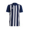 Camiseta Striped 21 m/c Navy Blue-White