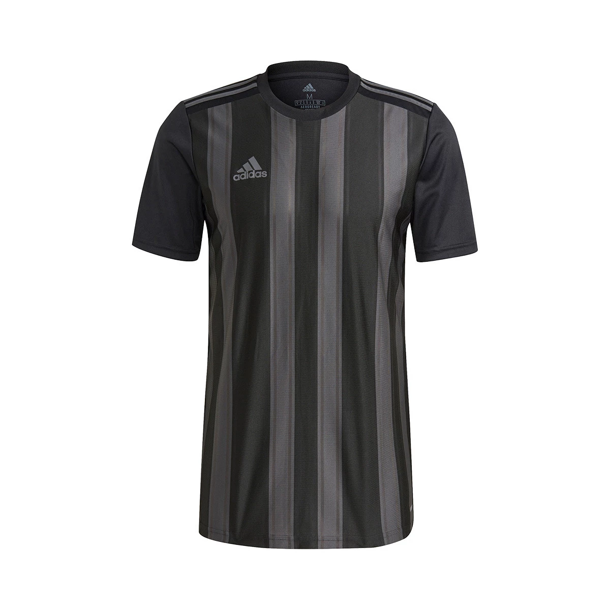 Jersey adidas Striped 21 s s Black Team dark grey Futbol Emotion