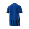 Camiseta Striped 21 m/c Royal Blue-Black