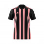 Striped 21 m/c Black-Glory Pink