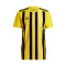 Camiseta Striped 21 m/c Niño Yellow-Black