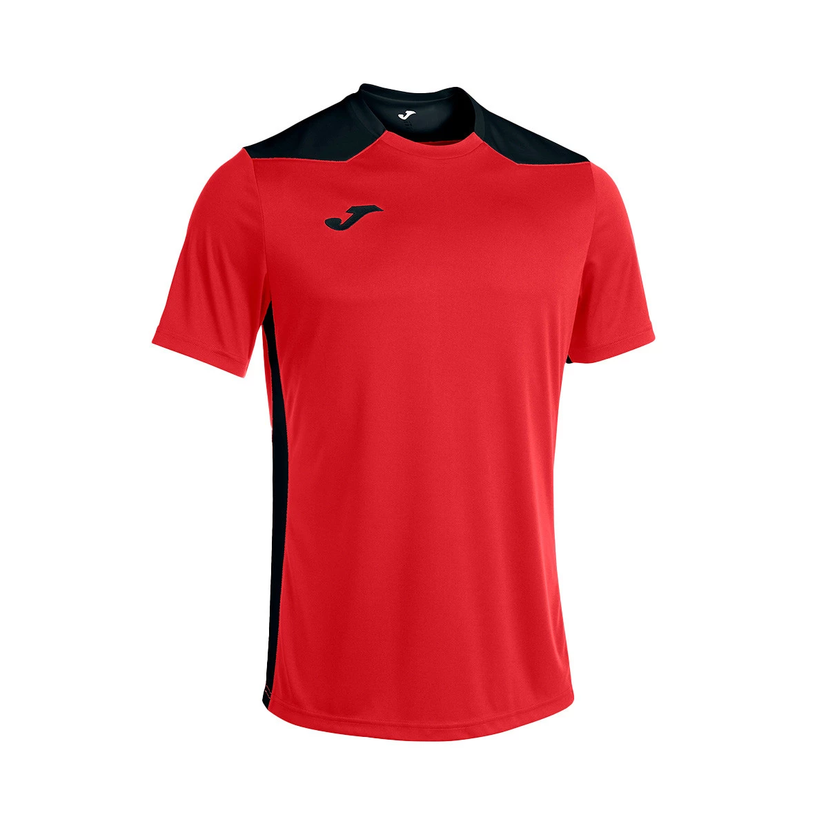 Camiseta Joma Championship VI m/c Niño Rojo-Negro - Fútbol Emotion