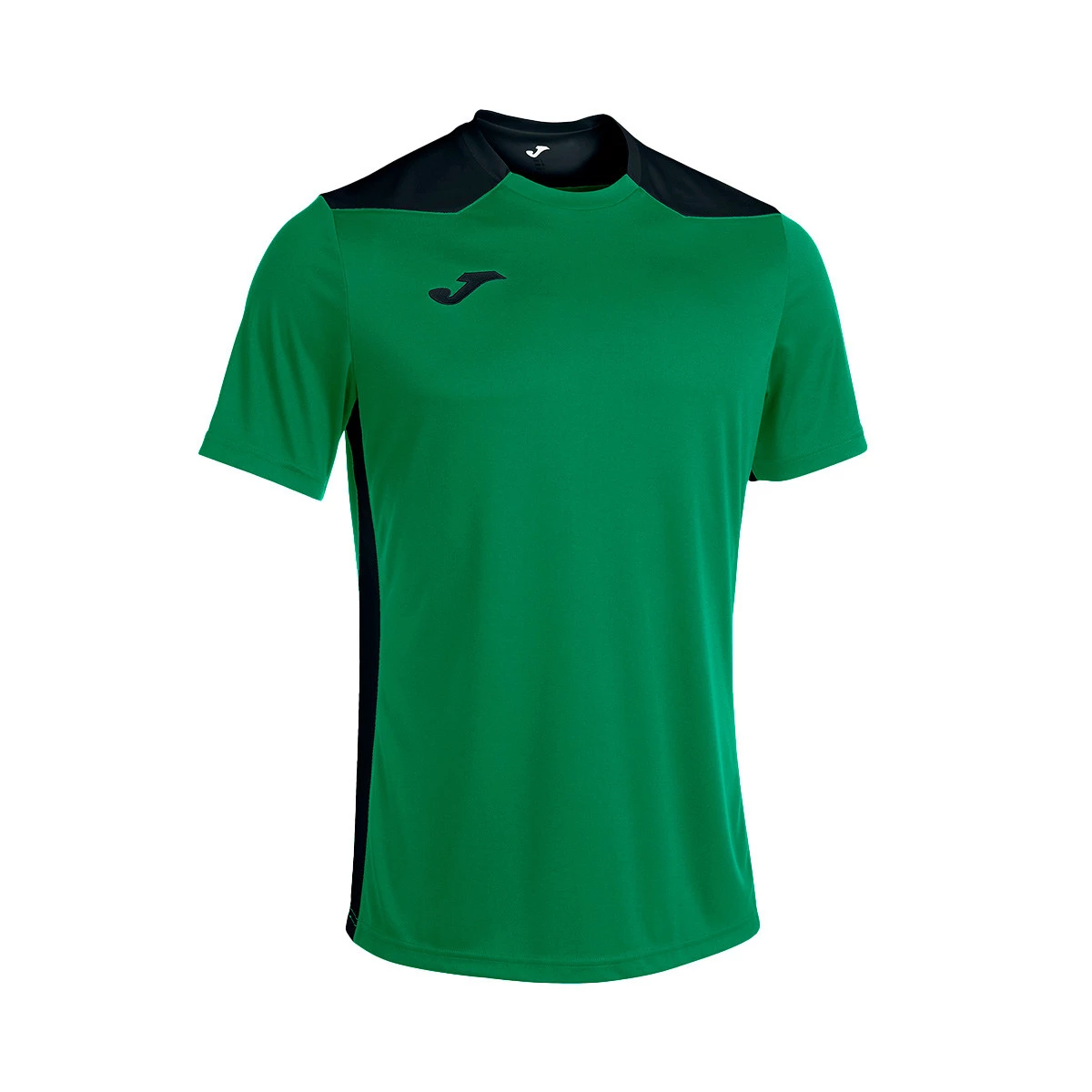 Camiseta Joma Championship VI m/c Niño Verde-Negro - Fútbol Emotion