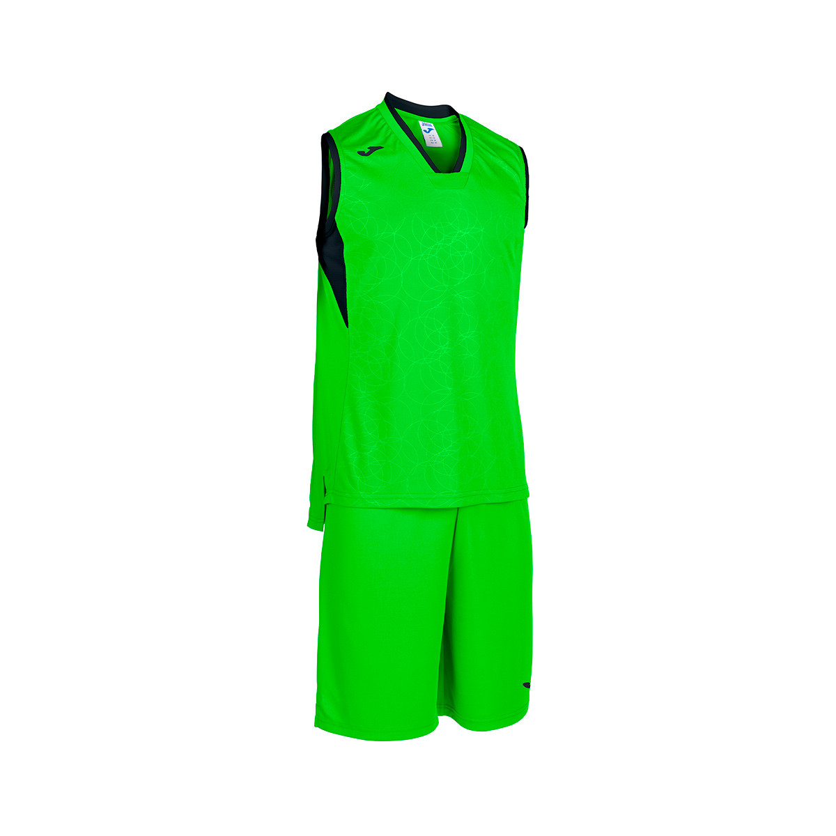 Kit Joma Basket Campus N S Fluorescent Green Futbol Emotion Kit Joma Basket Campus N S Fluorescent Green Futbol Emotion