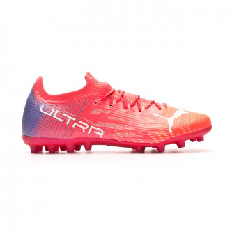 puma red and white boots