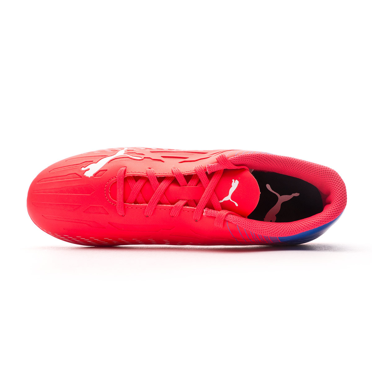 Football Boots Puma Ultra 4.3 MG Niño Sunblaze-Puma White-Bluemazing -  Fútbol Emotion
