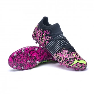 Bota Future 1.2 MG Ultra Magenta-Black-Green Glare