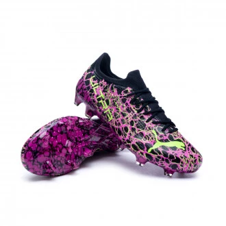 Bota Ultra 1.3 FG/AG Ultra Magenta-Black-Green Glare