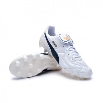 Bota King Top Dassler Legacy FG White-New Navy-Eggnog
