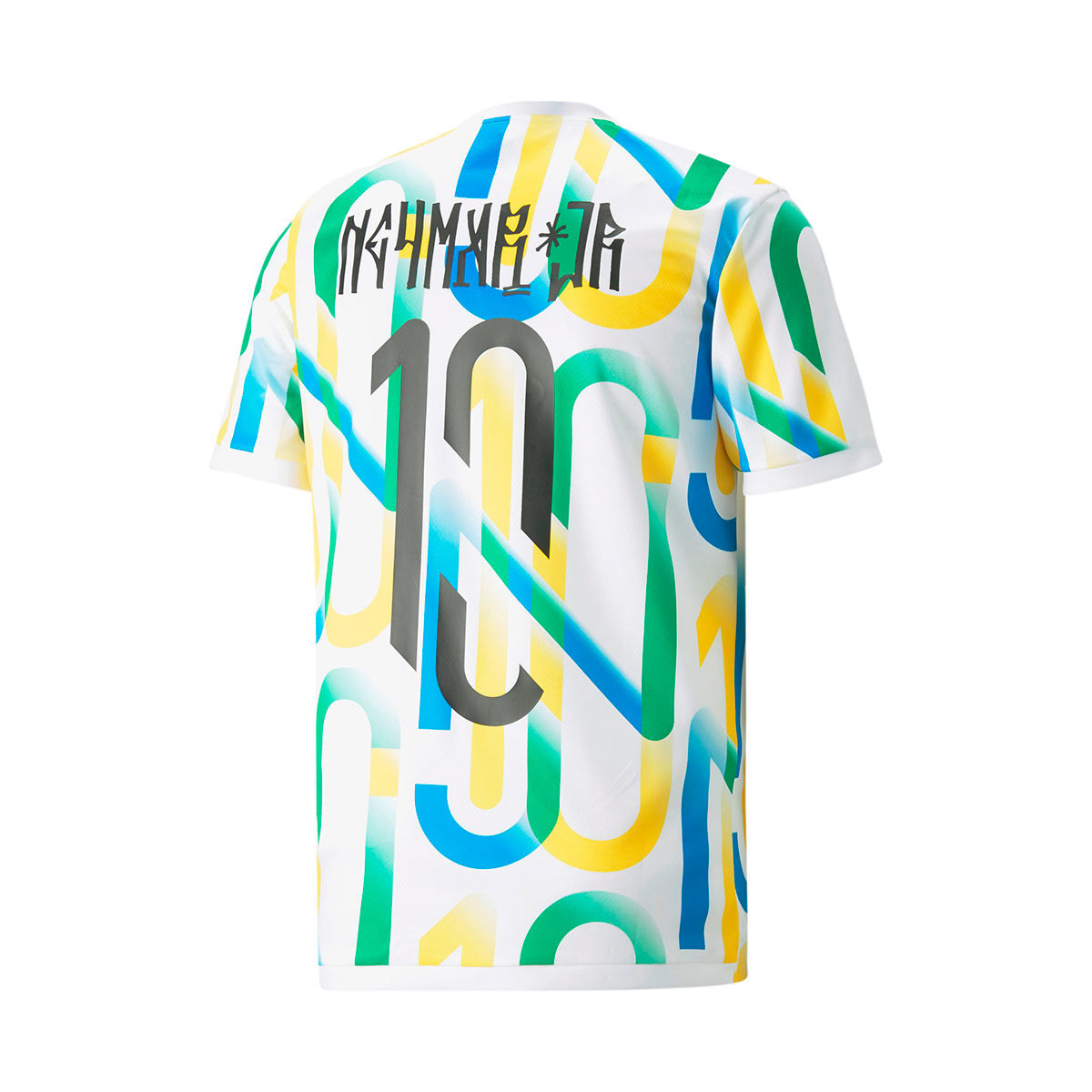 Maglia Puma Neymar JR Copa Graphic Bambino White - Fútbol Emotion