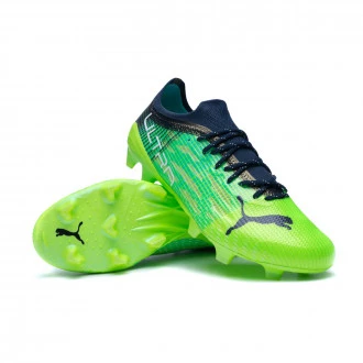 Bota Ultra 1.3 FG/AG Green Glare-Elektro Aqua-Spellbound