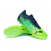 Zapatos de fútbol Ultra 1.3 MG Green Glare-Elektro Aqua-Spellbound