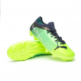 Chaussure de foot ULTRA 2.3 FG/AG Enfant Green Glare-Elektro Aqua-Spellbound