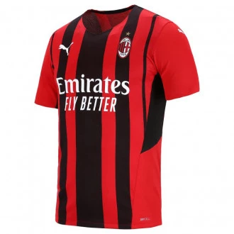 Camiseta AC Milan Primera Equipación 2021-2022 Tango Red-Black