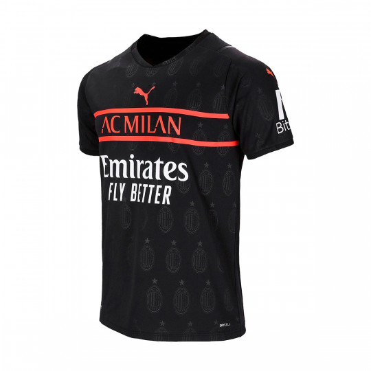 Jersey Puma AC Milan Third Kit 2021 2022 Puma black Red blast
