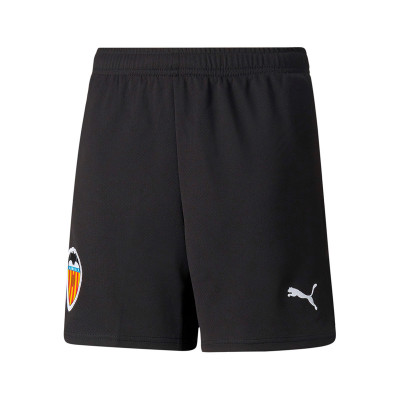 Pantalón corto Puma Valencia CF Primera Equipación 2021-2022 Niño Puma  Black-Puma White - Fútbol Emotion