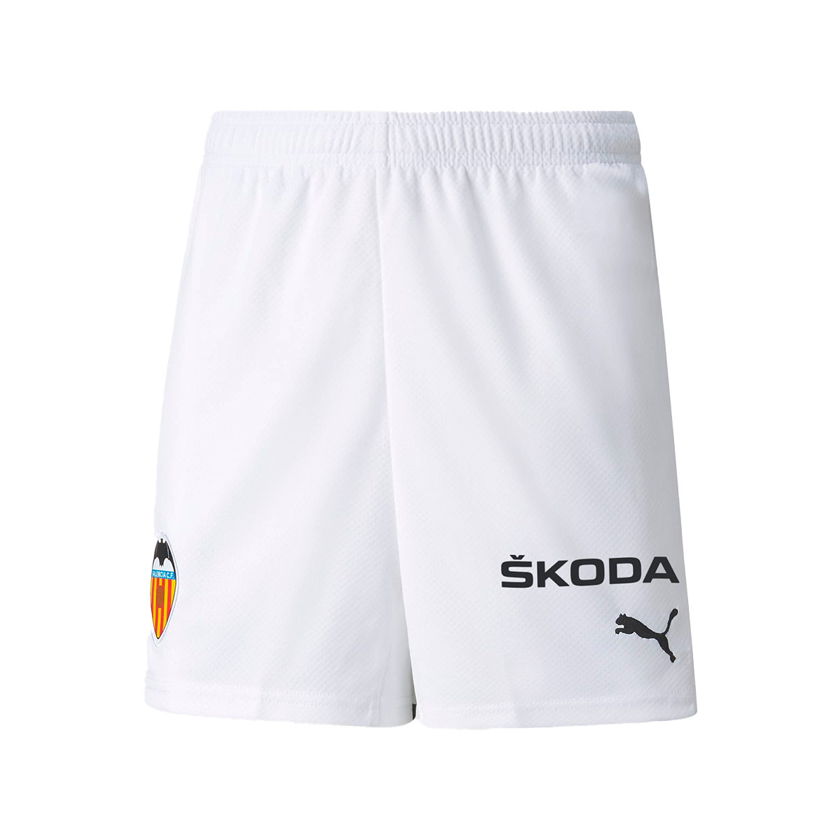 Shorts Puma Kids Valencia CF Home/Away Kit Shorts 2021-2022 Puma White-Puma - Fútbol Emotion