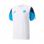 Olympique de Marsella Fanswear 2021-2022 Puma White-Bleu Azur