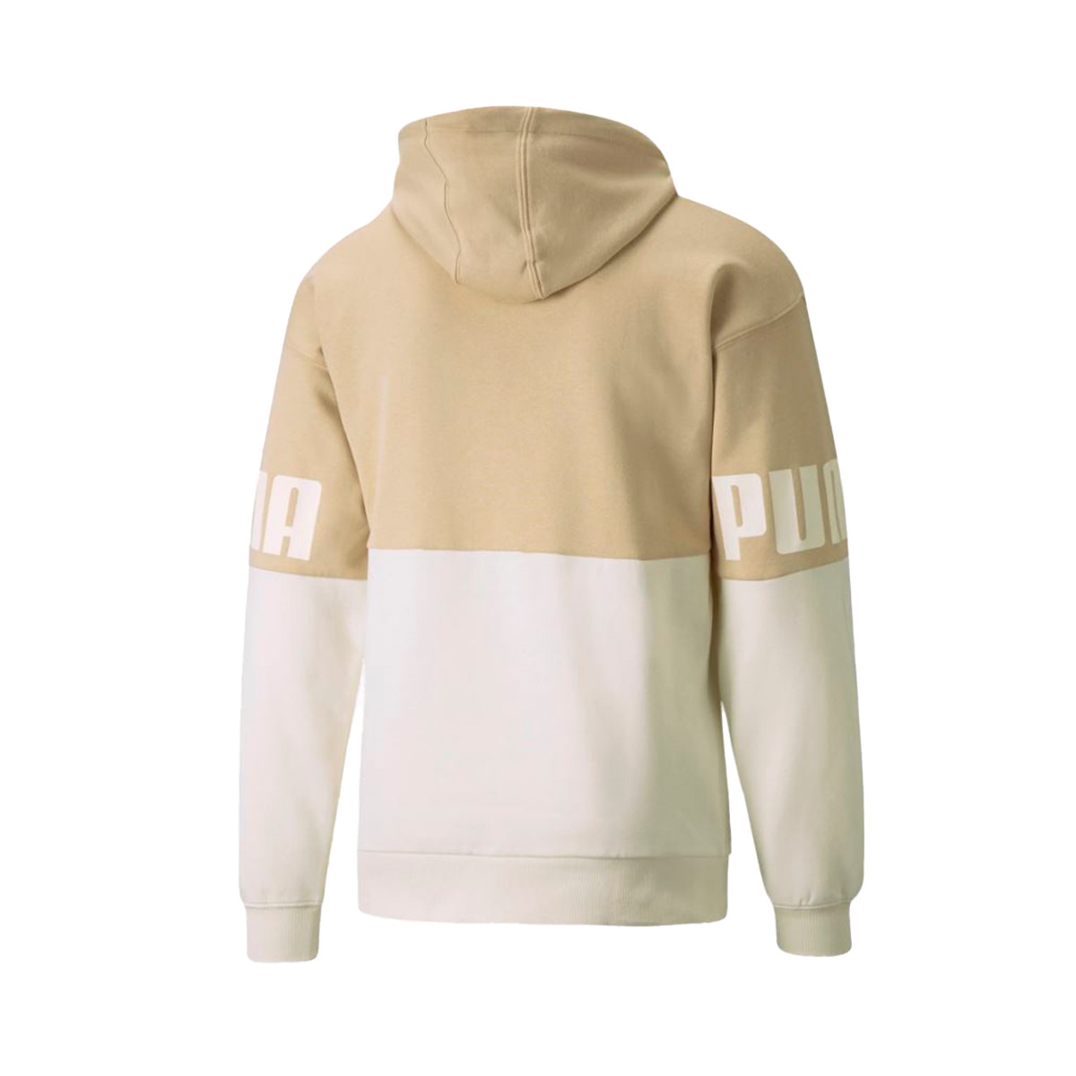 Sudadera Puma Power Colorblock Hoodie Pebble - Fútbol