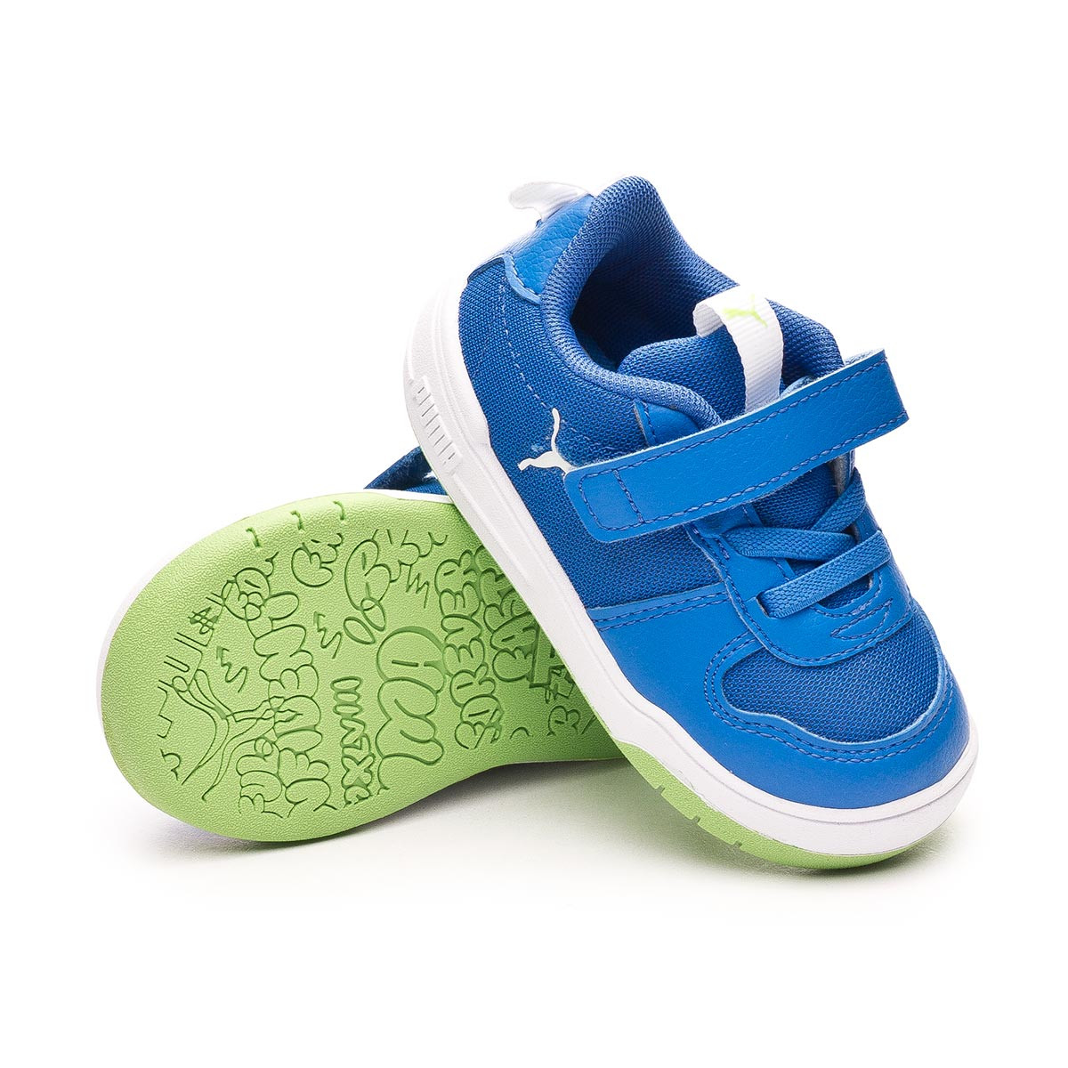 Trainers Puma Puma Multiflex Sport AC INf Nebulas Blue-Puma White - Fútbol  Emotion