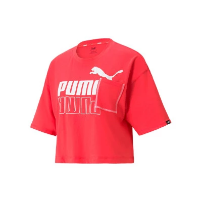 Playera Power Boxy Pocket Mujer