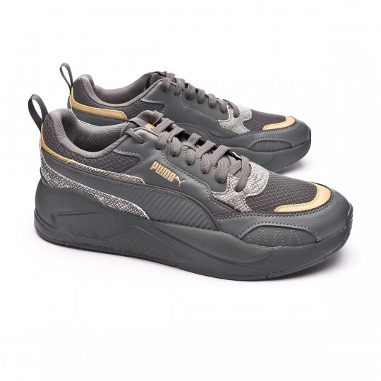 Trainers Puma X-Ray² Square Snake Premium Wns Puma black-Puma black-Puma  team gold - Fútbol Emotion