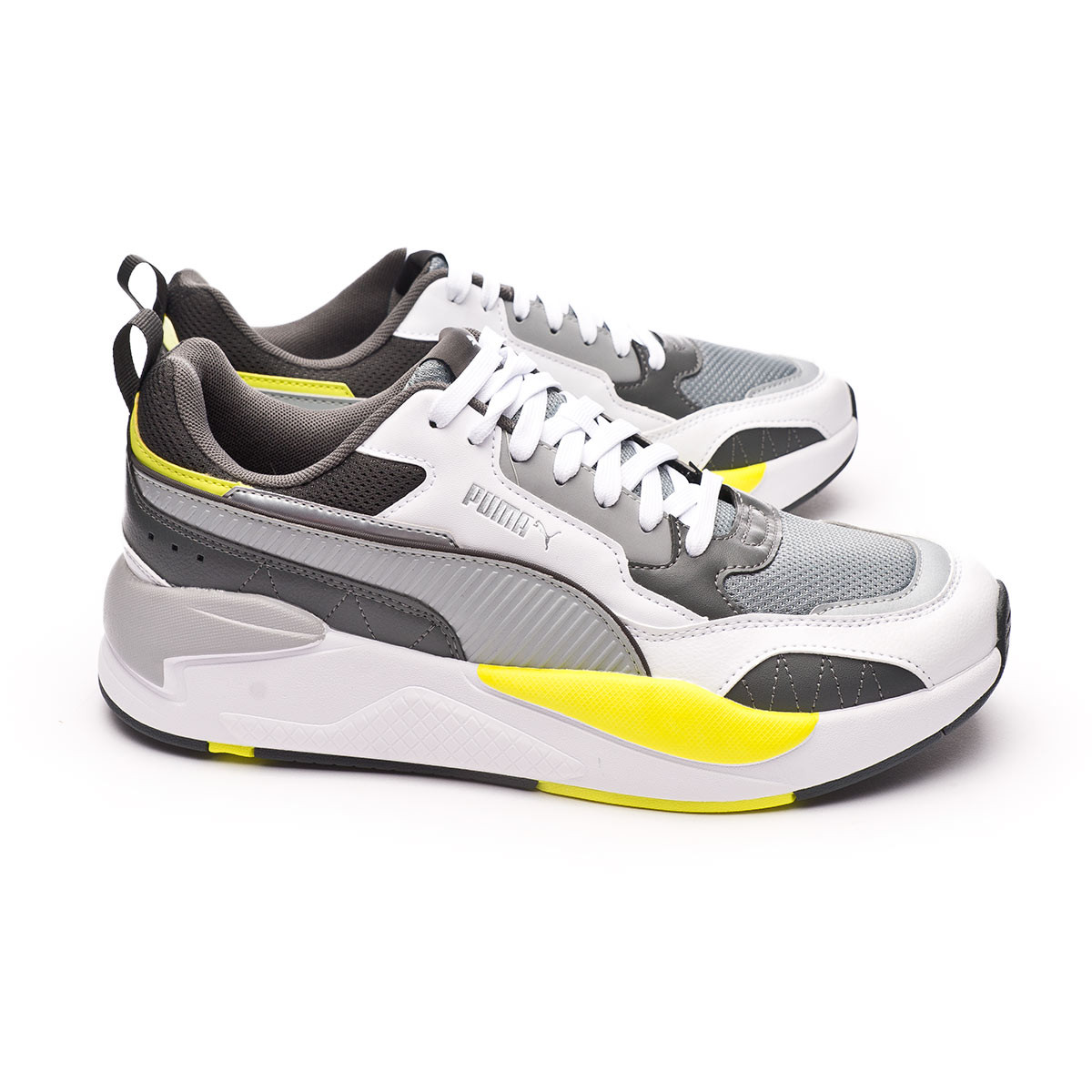 Trainers Puma X-Ray 2 Square Dark shadow-Quarry-Puma white-Yellow - Fútbol  Emotion