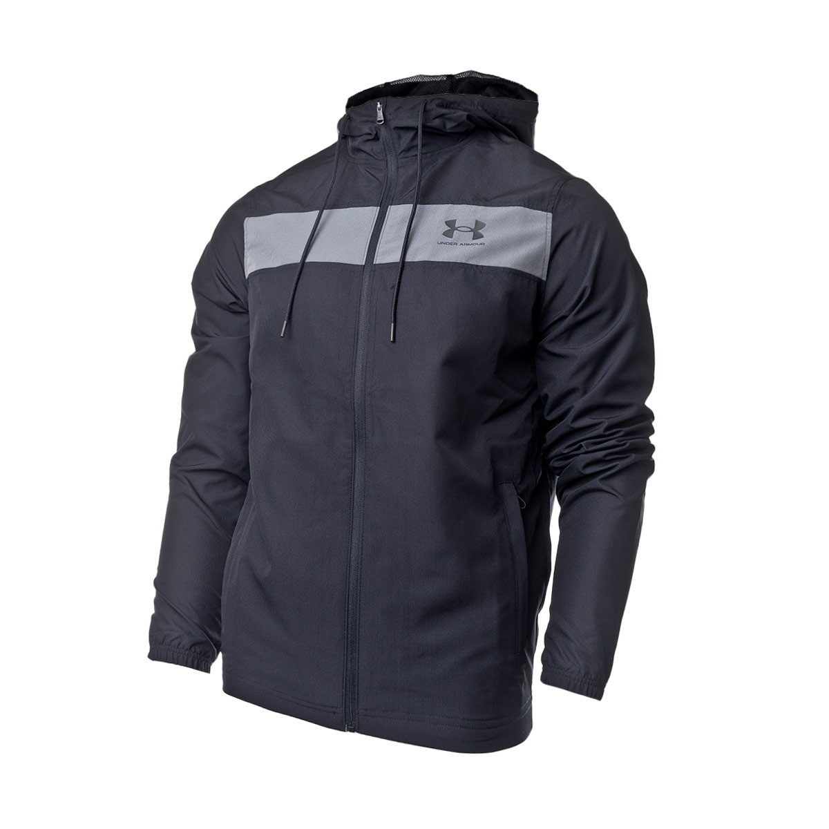 Under Armour Sportstyle Windbreaker Black-Black - Fútbol